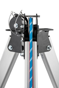CMC Triskelion Confined Space Tripod, aluminium confined space entry tripod, SKU 760001, rear view - imagen 5