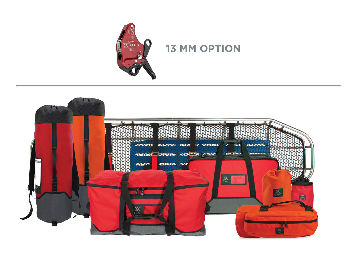 CMC Usar Task Force Rigging Kit, urban search and rescue rigging kit in storage bag, detail view - imagen 3