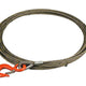 Lift All 3/8" Winch Line 6X19 Iwrc W/Eye Hook & Latch One End Permaloc