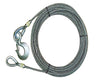 Extension Cable 6X19 Fc W/Eye Hook & Latch One End Thimble Other End