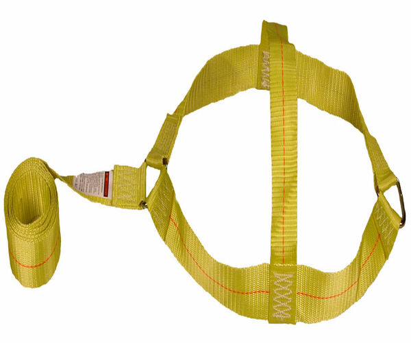 Combination Strap W/D-Ring 5K Tuff-Edge Basket Style Wheel Lift Strap