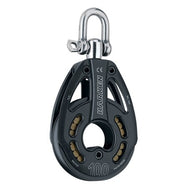 Harken 100mm Black Magic Single Pulley - Swivel– Harken 100mm Black Magic Single Pulley - Swivel Black Magic Air pulleys are designed with exceptional strength-to-weight ratios and feature free-rolling, high-load roller bearings, making them well-suited for handling both high dynamic and static loads, particularly in situations with friction challenges. – Now available at MTN Shop US.