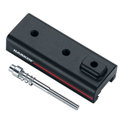 Harken 22mm Slider Trolley with 2x M6 Tapped Holes and Threaded Pinstop– The Harken 22mm Slider Trolley with 2x M6 Tapped Holes and Threaded Pinstop, these slider trolleys ensure smooth, reliable linear travel with low-friction plastic inserts. Ideal for seat rail systems, window-washing setups, stage equipment handling, and material transport. Equipped with 2x M6 tapped holes and a threaded pinstop for secure trolley locking when closed. – Now available at MTN Shop US.