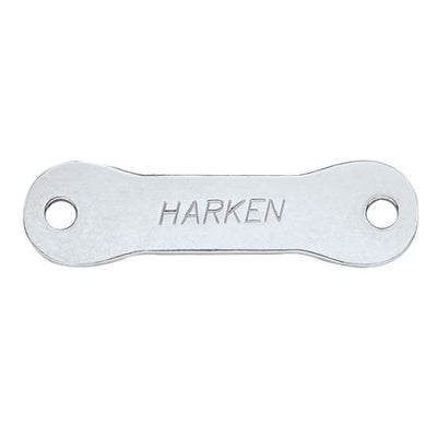 Harken 27mm Access Rail Trolley Coupler Plate– The Harken 27mm Access Rail Trolley Coupler Plate - your solution for seamless tool integration. Crafted from premium stainless steel, this coupler plate facilitates the connection between an optional tool trolley and the access trolley assembly. Designed to fit perfectly with IN9608 or IN10615 trolleys. – Now available at MTN Shop US.