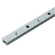 Harken 27mm HL Clear Anodized Rail - 3.04M, 80mm Hole Spacing