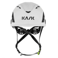 White helmet with KASK branding on a white background