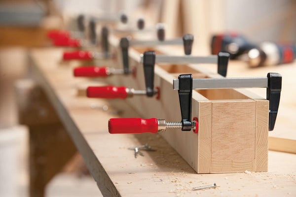 BESSEY® Woodworking F-Style Clamp – Zinc Jaws with Swivel Pads (Pack of 10)– – Now available at MTN Shop US.