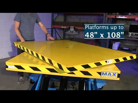 LPT-MGV Self Propelled Lift Tables