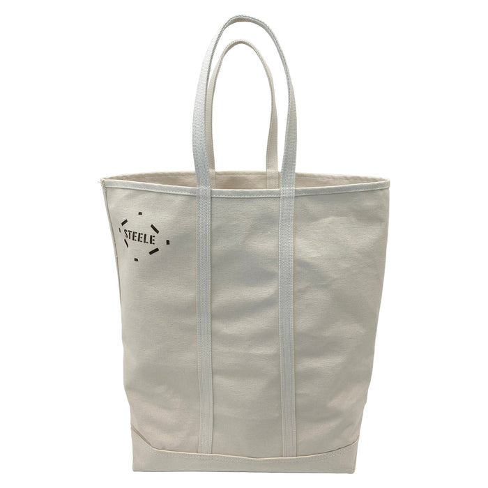 Bolso tote de lona natural Steele Canvas Basket Corp - Alto 5"