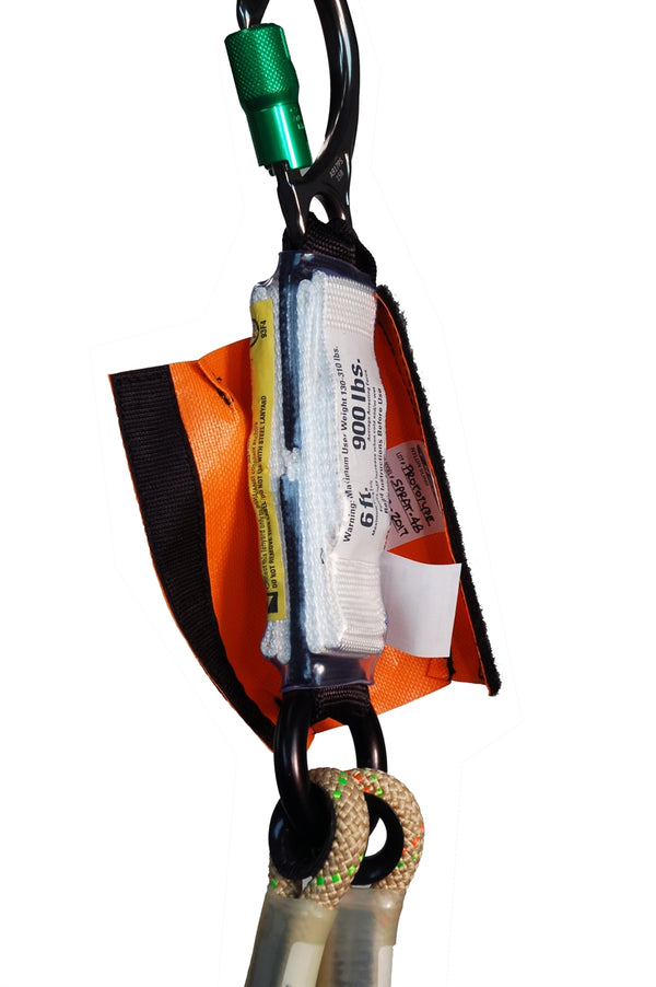 Full Body Harness Built-in Lanyard & Large Hook, Fall Protection