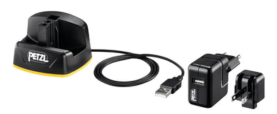 Petzl Charger for DUO Z1 – Quick charger for ACCU DUO, with charge indicator light. – Now available at MTN Shop US.