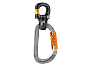 Petzl Microswivel Connector (Tactical) – The compact, openable MICRO SWIVEL is designed for attachment to a locking carabiner. – Now available at MTN Shop US. - imagen 2