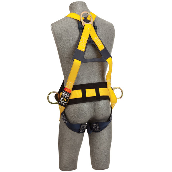 3M™ DBI-SALA® Delta™ Cross-Over Construction Style Climbing Harness - Rear View