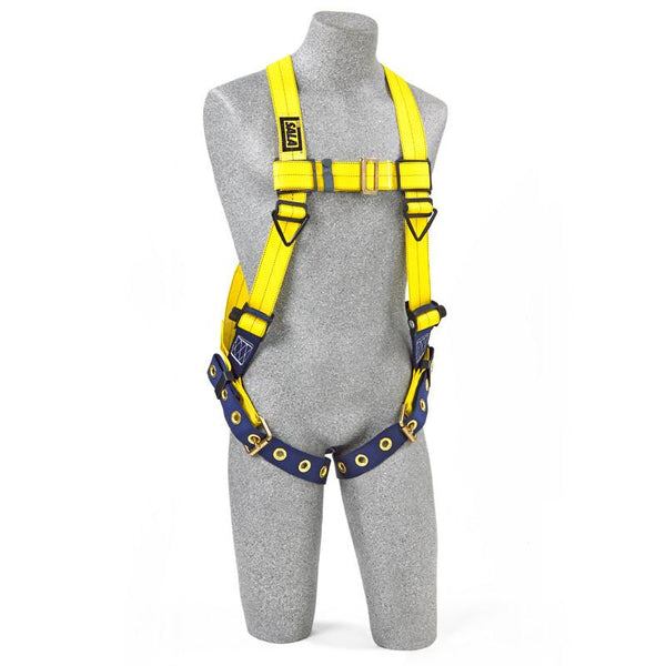 3M™ DBI-SALA® Delta™ Vest-Style Harness - Front View with Tongue Buckle Leg Straps