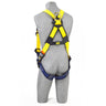 3M™ DBI-SALA® Delta™ Vest-Style Harness - Rear View with Stand-up Back D-ring