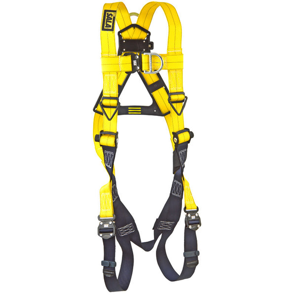 3M™ DBI-SALA® Delta™ Vest-Style Climbing Harness - Quick Connect Buckle Leg Straps (Front View)
