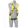 3M™ DBI-SALA® Delta™ Vest-Style Climbing Harness - Front View with Quick Connect Buckle Leg Straps and Front D-ring