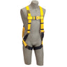 3M™ DBI-SALA® Delta™ Construction Style Harness - Front View with Pass-Through Buckle Leg Straps