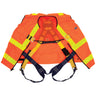3M™ DBI-SALA® Delta Vest™ Hi-Vis Reflective Work Vest Harness (Orange Hi-Vis) - Integrated Delta Harness and Work Vest