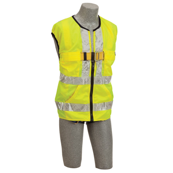 3M™ DBI-SALA® Delta Vest™ Hi-Vis Reflective Work Vest Harness - Yellow Hi-Vis