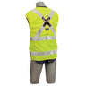 3M™ DBI-SALA® Delta Vest™ Hi-Vis Reflective Work Vest Harness - Yellow Hi-Vis (Stand-up back D-ring)