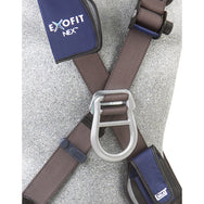 Arnés de escalada estilo cruzado 3M™ DBI-SALA® ExoFit NEX™ - Anillo en D frontal de aluminio liviano - imagen 5