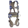 3M™ DBI-SALA® ExoFit NEX™ Construction Style Positioning/Climbing Harness - Quick connect Chest and Leg Straps, Front D-ring and Body Belt/Hip Pad with Side D-rings (Front View not on model)