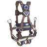 3M™ DBI-SALA® ExoFit NEX™ Tower Climbing Harness - Rear View with Stand-up Back D-ring and Body Belt/Hip Pad with Side D-rings