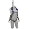 3M™ DBI-SALA® ExoFit NEX™ Oil & Gas Vest-Style Harness - Front View with Tongue buckle Leg Straps, Lightweight Aluminum Front D-ring and Lifting D-rings