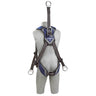 3M™ DBI-SALA® ExoFit NEX™ Oil & Gas Vest-Style Harness - Rear View with 18'' Lightweight Aluminum Back D-ring Extension