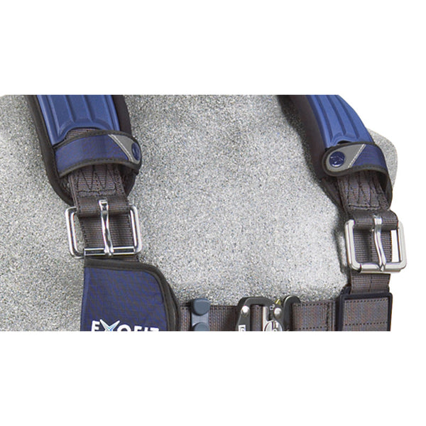 3M™ DBI-SALA® ExoFit NEX™ Oil & Gas Vest-Style Harness - Integrated Shoulder Caps and Derrick Belt Connection
