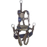 3M™ DBI-SALA® ExoFit NEX™ Oil & Gas Positioning/Climbing Harness - Tongue Buckle Leg Straps and Lightweight Aluminum Front D-ring (Front View not on Model)
