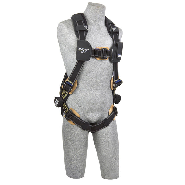 3M™ DBI-SALA® ExoFit NEX™ Arc Flash Vest-Style Harness - Front View with PVC Coated Pass-Through Buckle Leg Straps