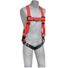 3M™ Protecta® PRO™ Vest-Style Harness for Hot Work Use - Front View with Tongue Buckle Leg Straps and Parachute Torso Adjusters