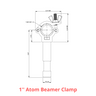 Doughty 1'' Atom Beamer Clamp Specifications - MTN Shop