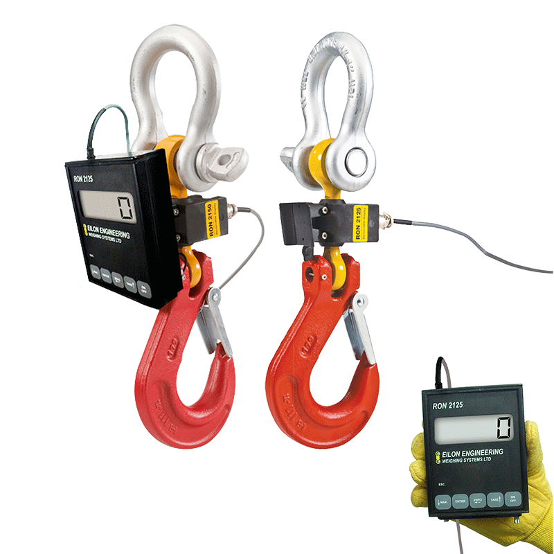 Eilon Engineering Ron Crane Scales™ Ron 2125 Báscula de grúa con cable con pantalla acoplable de 1"/25 mm - Ron Crane Scales™ Báscula de grúa con cable Ron 2125 con pantalla acoplable de 1"/25 mm: ahora disponible en MTN Shop EE. UU.