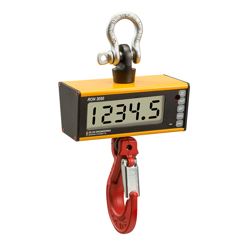 Eilon Engineering Ron Crane Scales™ Báscula de grúa con pantalla integrada Ron 3050 de 2"/50 mm: Báscula de grúa con pantalla integrada Ron Crane Scales™ Ron 3050 de 2"/50 mm: ahora disponible en MTN Shop EE. UU. - imagen 2