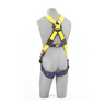 3M™ DBI-SALA® Delta™ Vest-Style Climbing Harness - Rear View with Tongue Buckle Leg Straps and Stand-up Back D-ring