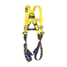 3M™ DBI-SALA® Delta™ Vest-Style Climbing Harness - Tongue Buckle Leg Straps (Front View)