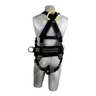 3M™ DBI-SALA® Delta™ Arc Flash Construction Style Positioning Harness - Rear View with Back Web Loop and Quick Connect Buckle Leg Straps
