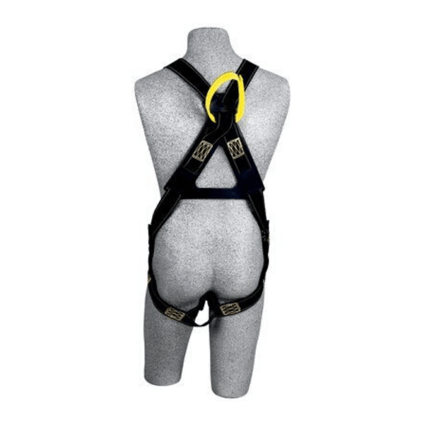 3M™ DBI-SALA® Delta™ Arc Flash Harness with Dorsal/Front Web Loop - Rear View with Back Web Loop and Quick Connect Buckle Leg Straps