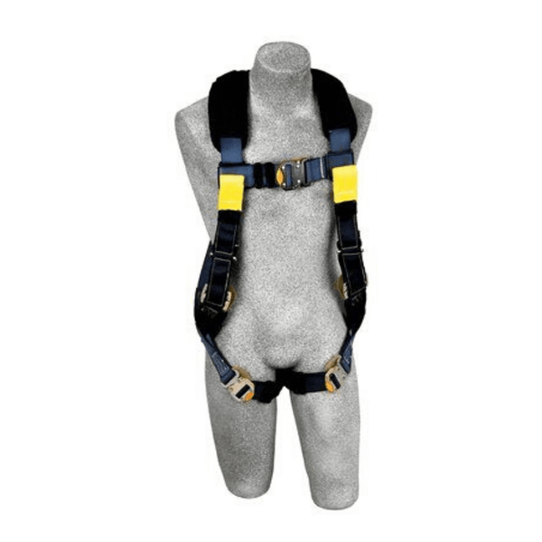 3M™ DBI-SALA® ExoFit™ XP Arc Flash Harness with Dorsal/Rescue Web Loops - Front View with Front Web Rescue Loop and Quick Connect Buckle Chest and Leg Straps