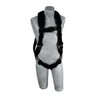 3M™ DBI-SALA® ExoFit™ XP Arc Flash Harness - Front View with PVC Coated Pass-Through Buckle Leg Straps and Torso Buckle