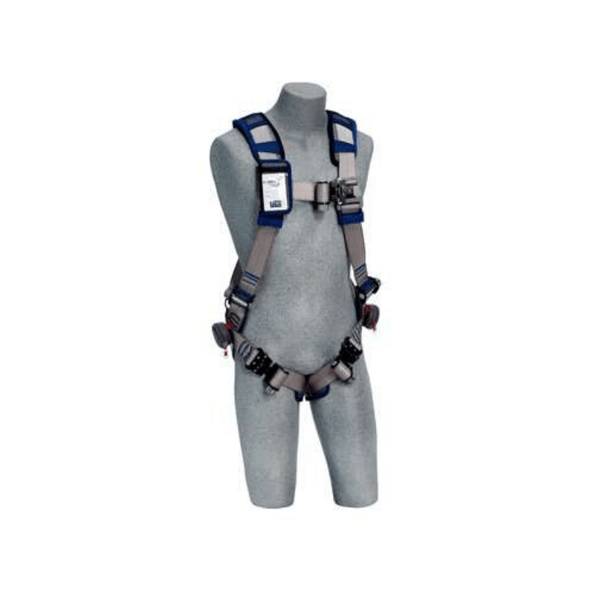 3M™ DBI-SALA® ExoFit STRATA™ Vest-Style Harness  - Front View with Quick Connect Buckle Leg Straps