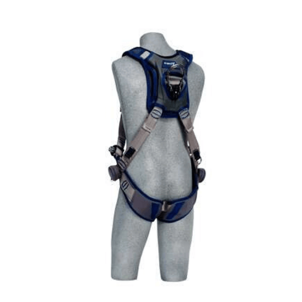 3M™ DBI-SALA® ExoFit STRATA™ Vest-Style Positioning Harness - Rear View with Stand-up Back D-ring
