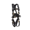 3M™ DBI-SALA® ExoFit NEX™ Arc Flash Construction Style Positioning/Rescue Harness - Quick Connect Chest and Leg Straps, Front Web Rescue Loops and Body Belt/Hip Pad with PVC Coated Side D-rings (Front view not on Model)