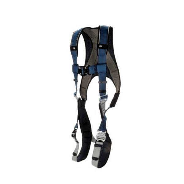 3M™ DBI-SALA® ExoFit™ Plus Comfort Vest-Style Harness - Side View with Quick Connect Chest and Leg Extensions