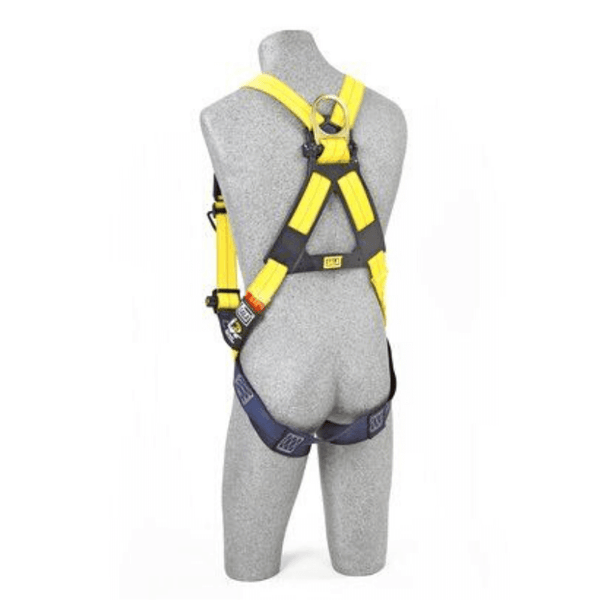 3M™ DBI-SALA® Delta™ Vest-Style Harness  - Rear View Quick Connect Buckle Leg Straps