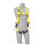 3M™ DBI-SALA® Delta™ Vest-Style Positioning Harness  - Front View with Pass-through Buckle Leg Straps and Side D-rings