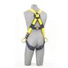3M™ DBI-SALA® Delta™ Vest-Style Positioning Harness - Rear View with Pass-through buckle leg Straps and Side D-rings